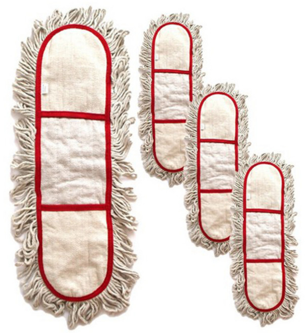 월드크린 리스킹 물걸레 백색, 4개