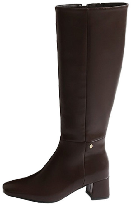 사뿐 여성용 엘리프 스퀘어 롱부츠 5cm