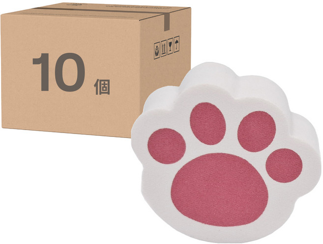 小麥購物 水垢魔力擦 貓爪款 G543 10個, 1組