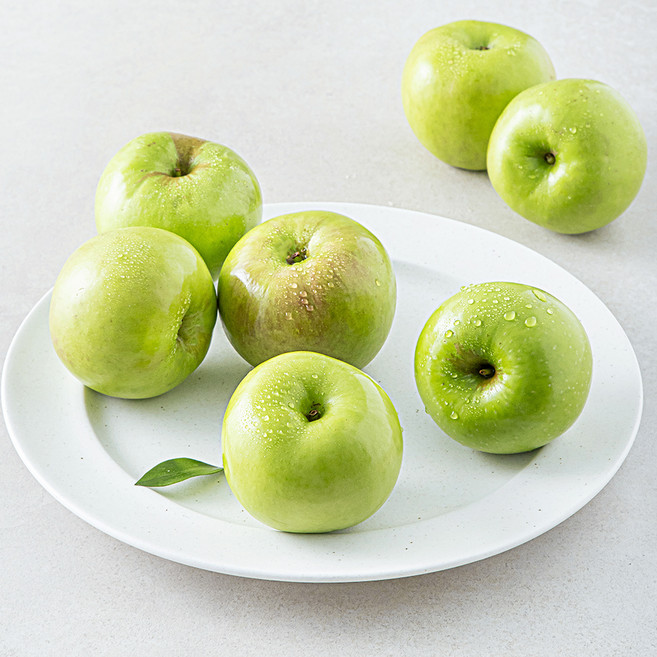 초록사과(중과), 1개, 1.5kg(6~8입)