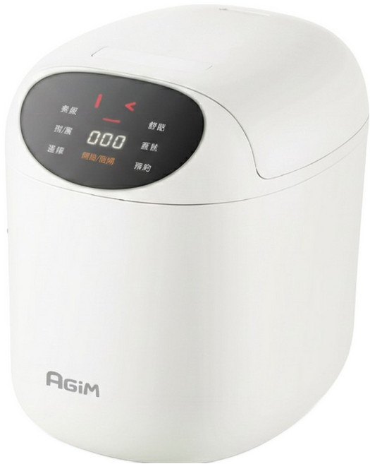 AGiM 法國阿基姆 1.6L 鋁合金內鍋 電子鍋 舒肥 微電腦 400W 12HR預約 不沾 能源效率第3級 月光白 EP-180L