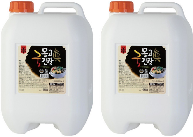 몽고진간장 국간장, 13L, 2개