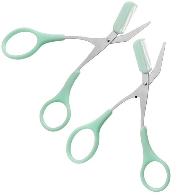 세븐스타 아이브로우 눈썹가위, 연민트, 2개