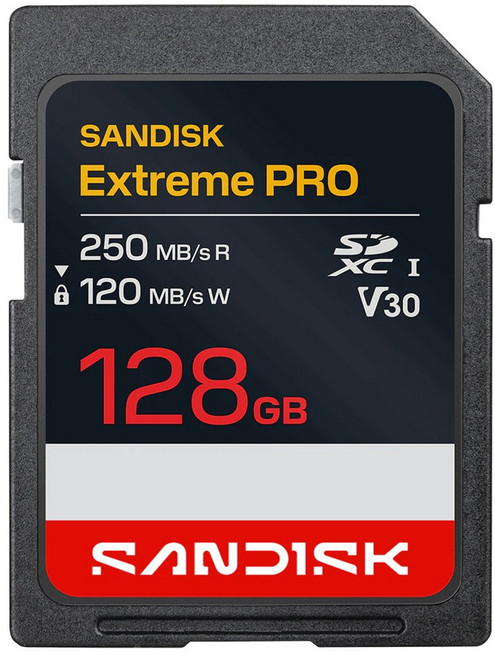 SanDisk 晟碟 公司貨 Extreme Pro SDXC 記憶卡, 128GB, 1個