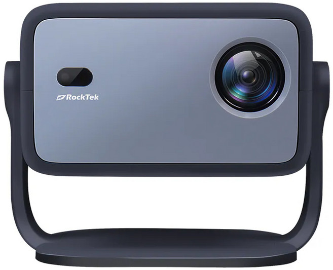 RockTek 雷爵 微型支架投影機1080P Google tv + RockTek TVDongle 4K影音串流, PJ400