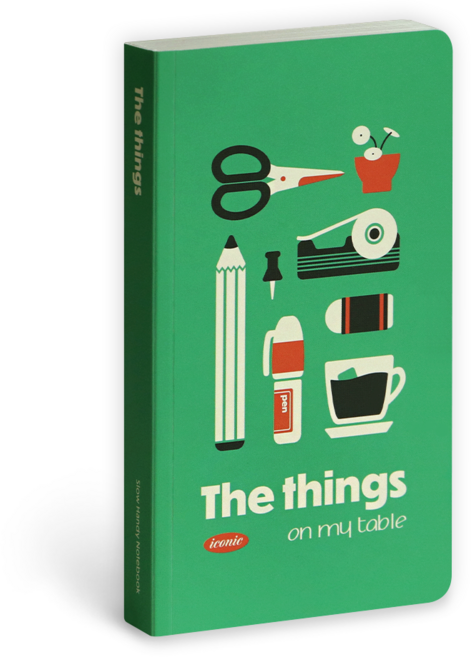 아이코닉 슬로우 핸디노트 104매, 04THETHINGS, 1개