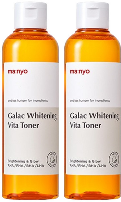마녀공장 갈락 화이트닝 비타 토너, 210ml, 2개