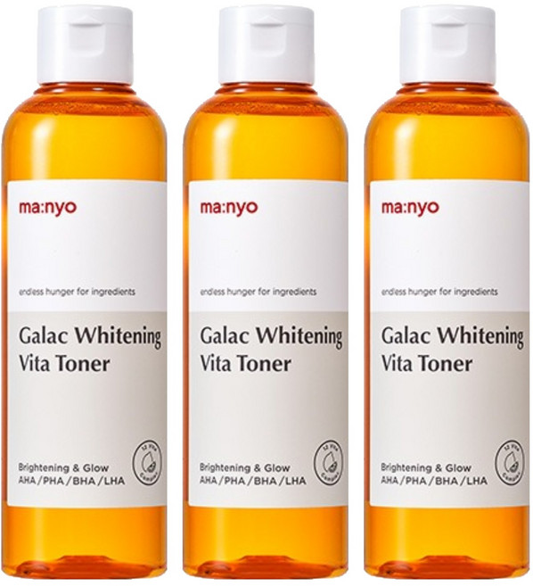 마녀공장 갈락 화이트닝 비타 토너, 210ml, 3개