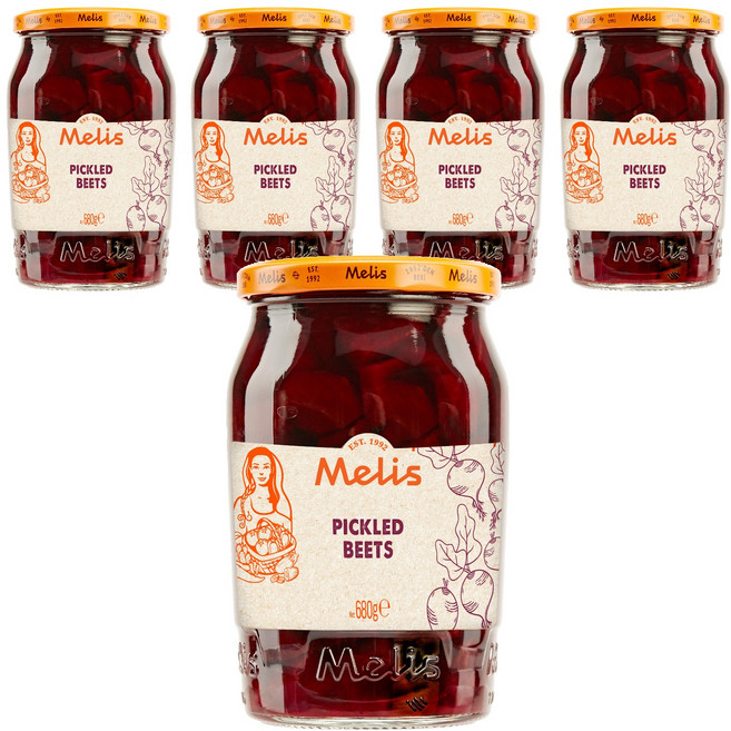 멜리스 비트피클, 5개, 680g