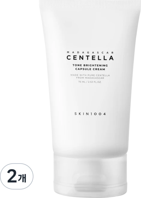 스킨1004 센텔라 톤 브라이트닝 캡슐 크림, 75ml, 2개 - 쿠팡