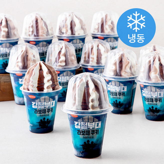 라벨리 라보떼 쿠키앤크림 아이스밀크 (냉동), 320ml, 1개입, 15개