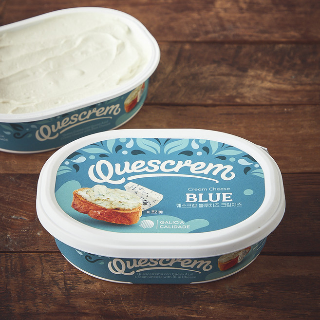 퀘스크렘 블루치즈 크림치즈, 200g, 1개입, 1개