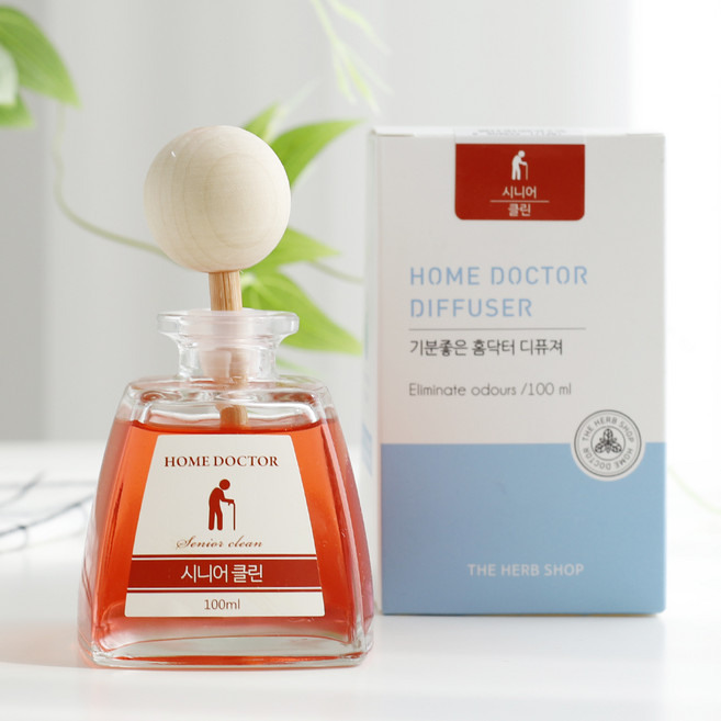 더허브샵 홈닥터 디퓨져, 시니어클린, 100ml, 1개