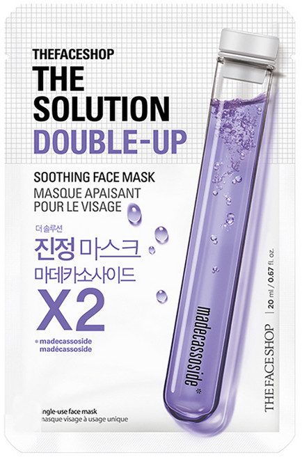 더페이스샵 더솔루션 더블업 진정 마스크시트, 1개입, 1개