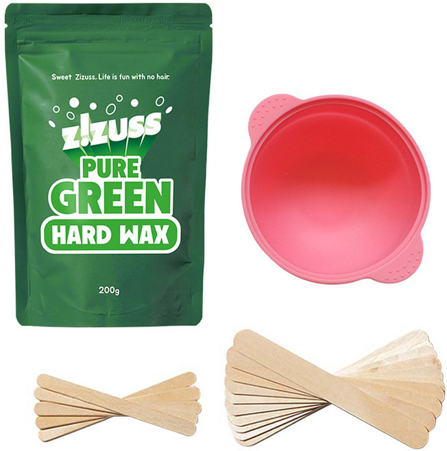 지저쓰 퓨어그린 셀프 왁싱 키트, 1개, 200g