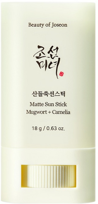BeautyofJoseon Sandeul 艾草防曬棒 SPF50+ PA++++, 18g, 1個
