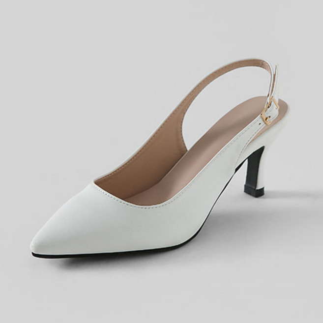 착한구두 베르카 스틸레토 슬링백 7cm SBLTT1e031