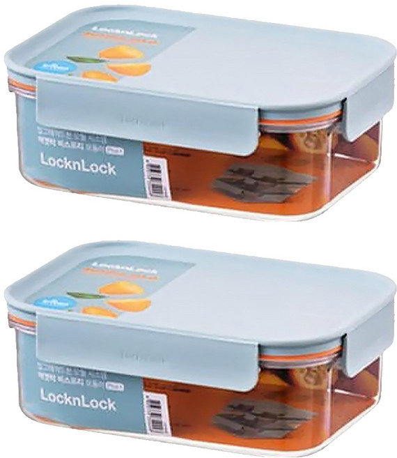 LocknLock 樂扣樂扣 Bisfree Modular Plus長方形保鮮盒, 2個