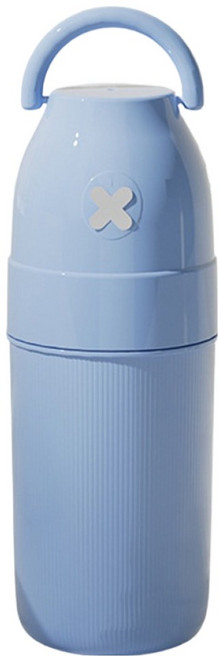 한봄누리 휴대용 칫솔 3in1 케이스, 블루, 1개