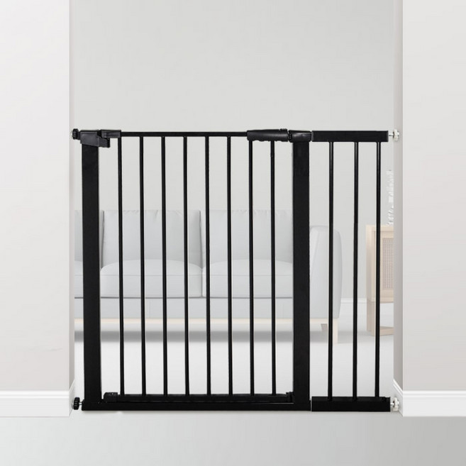 딩동펫 반려동물 빅도어 안전문, 블랙, 1개