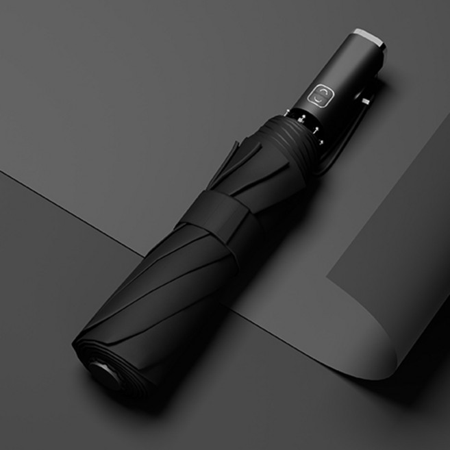 준성 암막 양산 접이식 튼튼한 3단 자동 우산