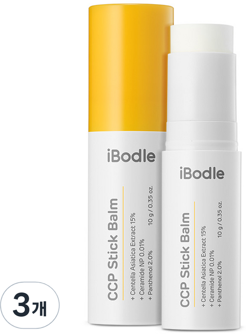 아이보들 씨씨피 스틱밤, 10g, 3개