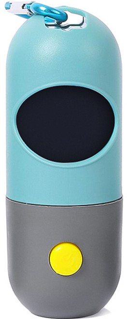 펫투비 LED 손전등 배변봉투 케이스, 블루, 1개입, 1개