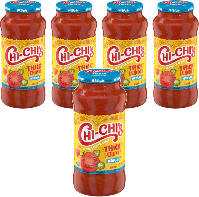 치치스 미디엄 살사소스, 454g, 5개