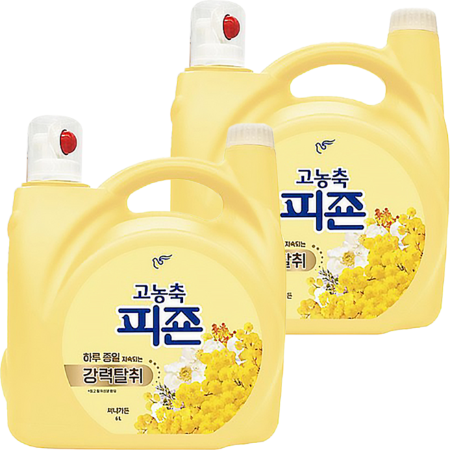 碧珍 高濃縮衣物柔軟精 Sunny Garden, 6L, 2桶