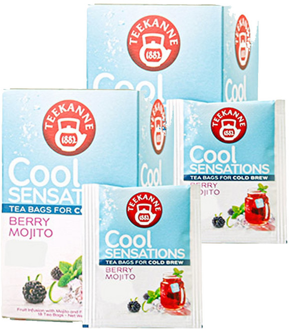 티칸 쿨 센세이션 베리 모히또 티백, 2.5g, 18개입, 2개