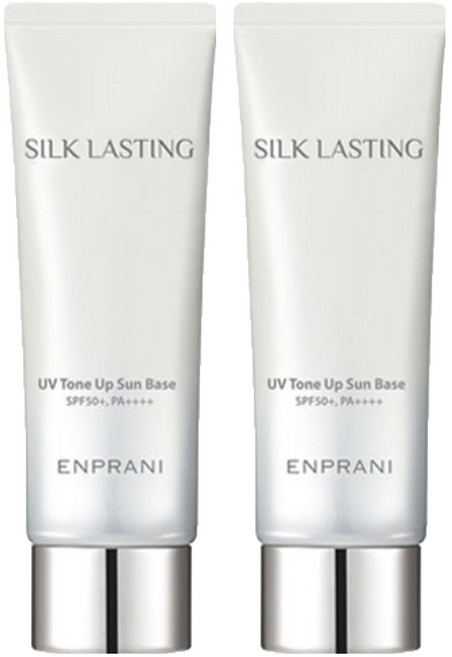 ENPRANI 抗UV提亮潤色防曬隔離霜 SPF50+PA++++, 50ml, 2條