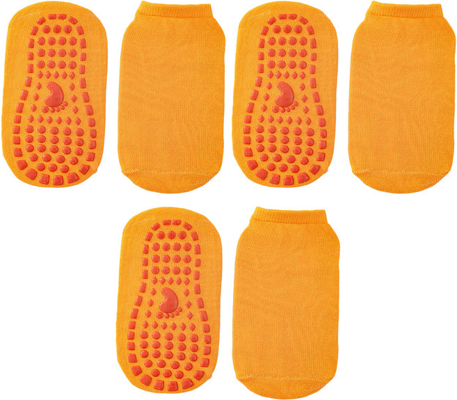 퍼플메이드 미끄럼 방지 논슬립 땀 흡수 스포츠 양말 3켤례 세트