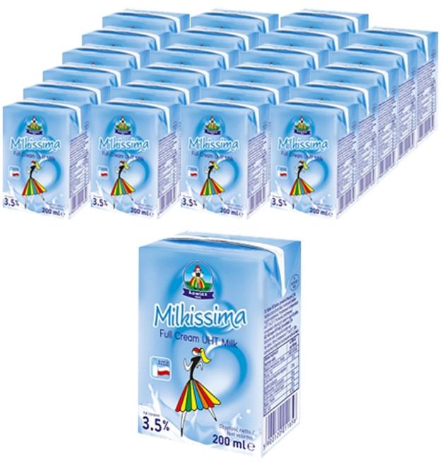 밀키스마 멸균우유, 200ml, 24개