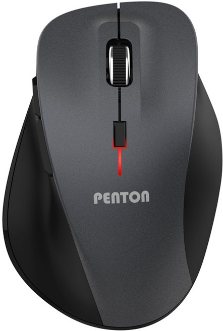 펜톤 클리커 6버튼 무소음 무선 버티컬 마우스, CLICKER, 혼합색상