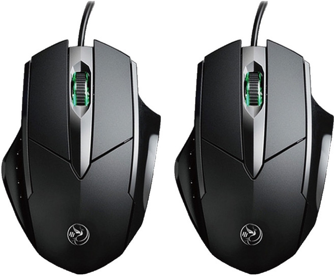 HONGJIN 宏晉 商務有線滑鼠 S01 黑色 1組 人體工學設計 精準光學感應