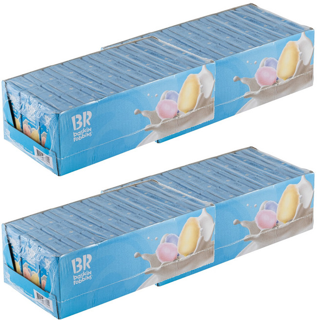 배스킨라빈스 이상한 나라의 솜사탕 우유, 190ml, 96개