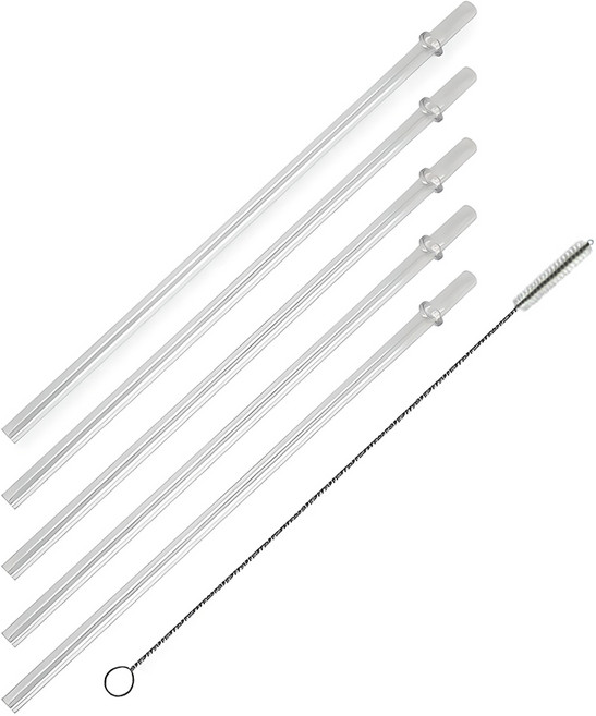 마이스타일 트라이탄 빨대 5p + 청소솔, 6개입, 1세트