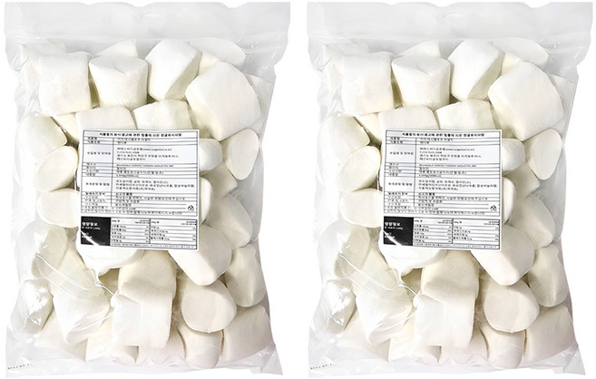 기가 마시멜로우 마일드, 1kg, 2개