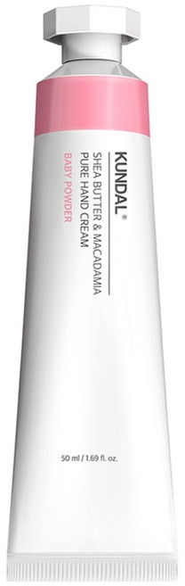 KUNDAL 昆黛爾 護手霜 baby powder, 50ml, 1條