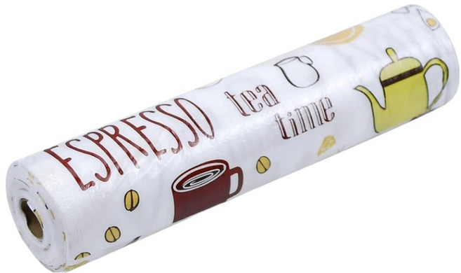 廚房可裁剪印花防油墊紙 聚乙烯珍珠棉材質 防水易擦拭, 1個, 1個