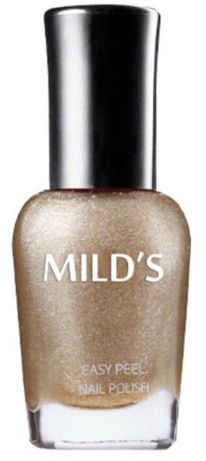 MILD'S 曼思 水性可剝指甲油, 璀璨流金 MS172, 7ml, 1瓶