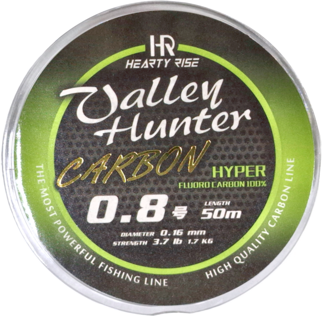 HEARTY RISE 哈帝來斯 CARBON 碳纖線 0.8, 1個, 透明色