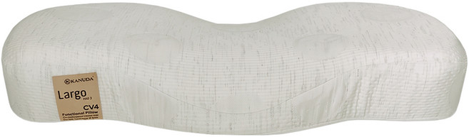 kanuda 金標 Largo 護頸 減壓 記憶枕 枕頭 1個 60 x 30 x 10cm 白色