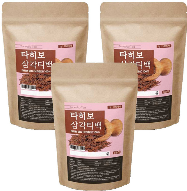 조은약초 타이보차, 1g, 100개입, 3개