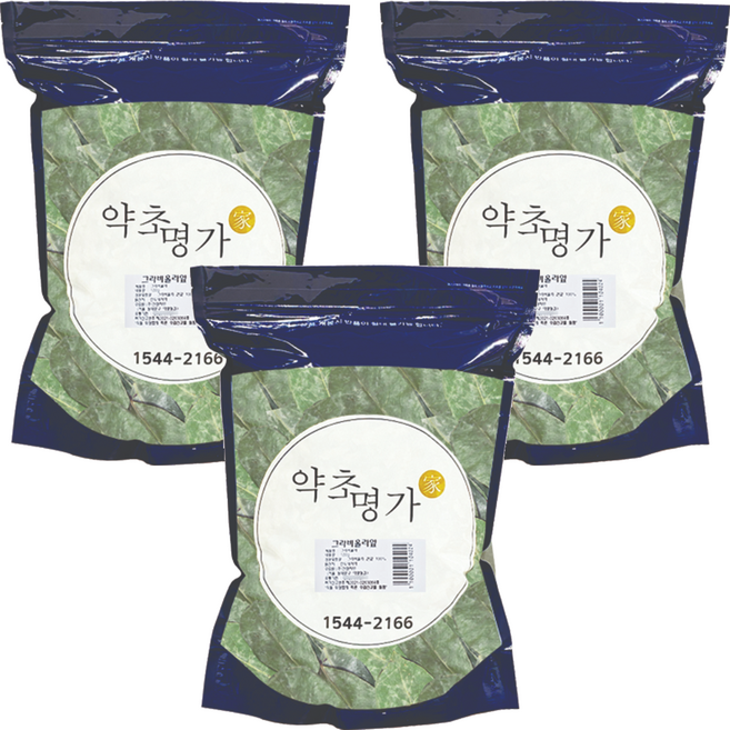 약초명가 그라비올라 잎, 100g, 3개