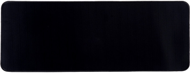 누아트 논슬립 생활방수 게이밍 키보드 마우스 장패드, 블랙, 1개