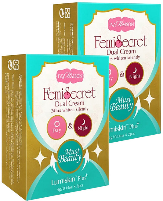 IVY Maison 艾葳 Femi Secret 美白粉嫩雙效霜, 8g, 2盒