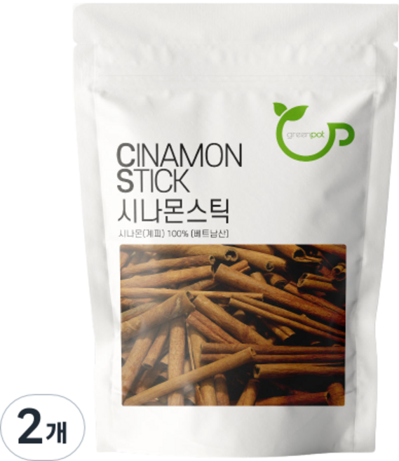그린팟 시나몬스틱, 300g, 2개
