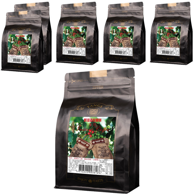 FANGS 方氏 淺焙即溶造粒咖啡, 250g, 1包, 6包