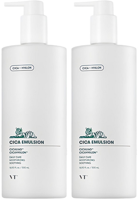 브이티코스메틱 시카 에멀전 대용량, 500ml, 2개
